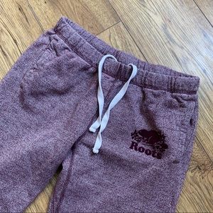 Roots burgundy/purple sweatpants